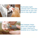 LED Pet Nail Clipper with 5X Magnifier