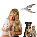 LED Pet Nail Clipper with 5X Magnifier